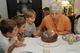 Helping Aunt Cheri blow out her birthday candles!