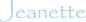 Jeanette