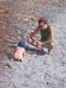 Seth's first trip to the beach! 
I had to keep an eye on him because he would eat anything he found in the sand. Yuck! 
Carlsbad, California