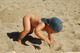 Seth loves the sand!