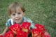 Jerome wanted a picture with my birthday roses, too!