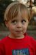 He was posing for the camera. :-)